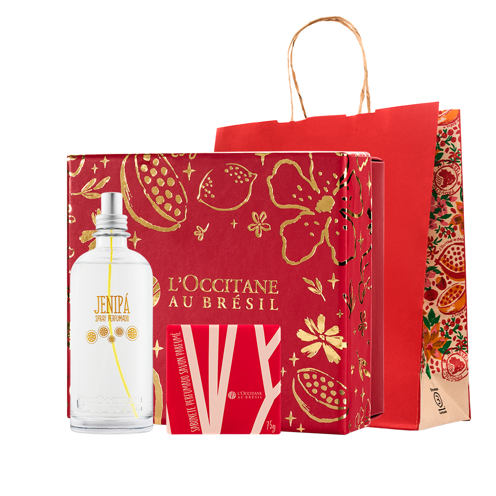 Presente Spray Perfumado Jenip&aacute; com Sabonete, ,  large image number 0